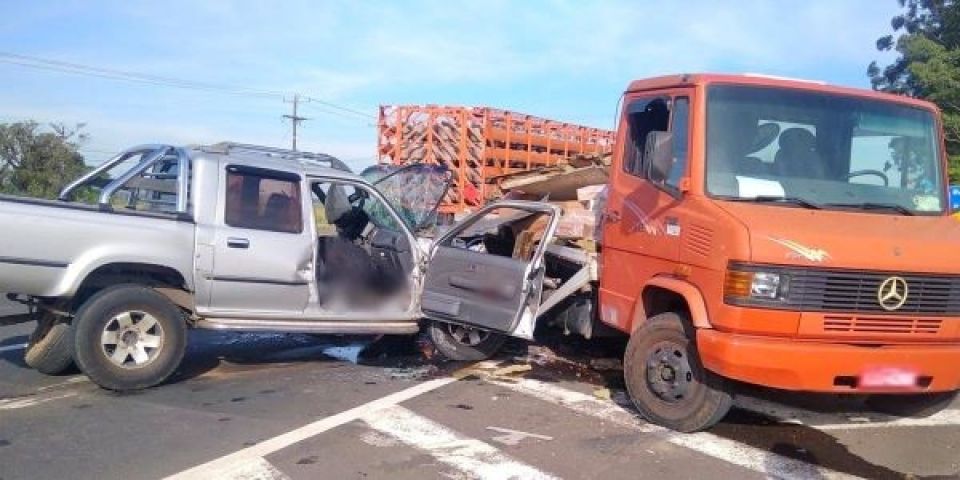 Idoso morre em acidente na BR-386 na Região Metropolitana 