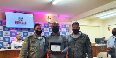 Brigada Militar de São Lourenço do Sul participa de homenagem ao tenente RR Alves