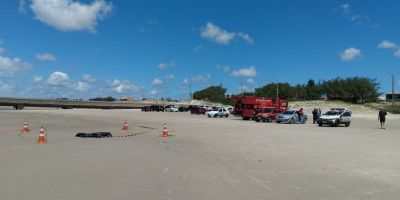 Corpo em decomposição é encontrado em praia do Litoral Norte