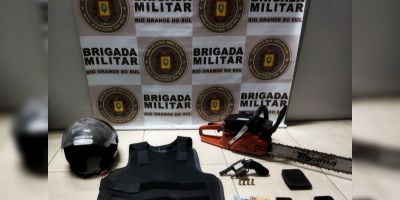 Dupla que realizava crimes na região de Camaquã é presa pela Brigada Militar 