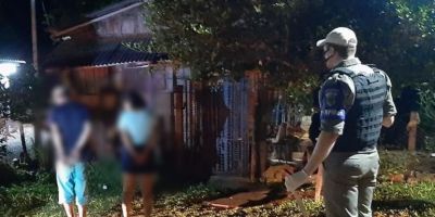 Casal é preso em flagrante após matar mulher a facadas no Noroeste do RS