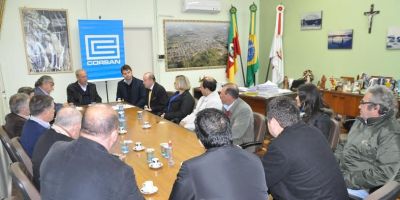 Presidente da Corsan visita obras e participa de audiência pública na Região Sul do Estado