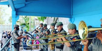 Banda da Brigada Militar se apresenta em Camaquã nesta quarta 