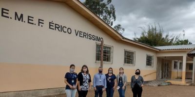 Secretário da Educação encerra ciclo de visitas às escolas municipais de Camaquã