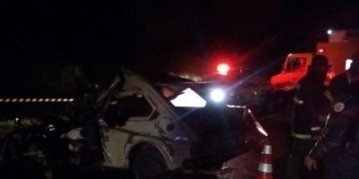 Divulgados os nomes das pessoas envolvidas no acidente desta madrugada na BR-116 em Camaquã