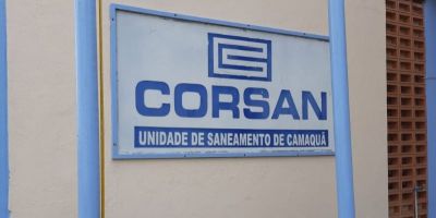 Corsan comunica instabilidade no abastecimento de água em Camaquã