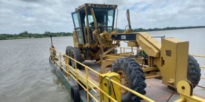 Ilha Santo Antônio recebe patrolamento pela primeira vez