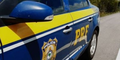 PRF atende acidente de trânsito na BR-116 em Camaquã