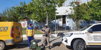 Brigada Militar participa da Operação Enem 2021 em São Lourenço do Sul