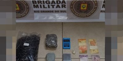 Homem é preso em bar por tráfico de drogas em Camaquã