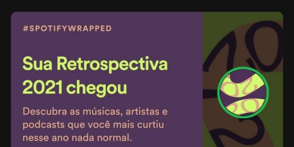 Retrospectiva de 2021 do Spotify já gerou memes na internet