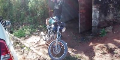 Brigada Militar recupera moto furtada em Camaquã    