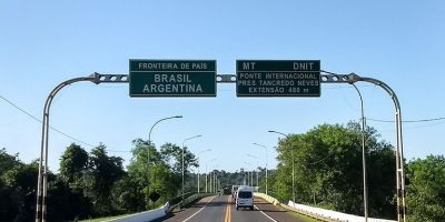 Reabertura das fronteiras terrestres do Brasil com Argentina e Uruguai ocorrerá neste sábado