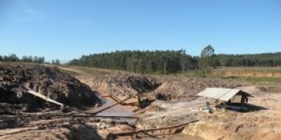 Mineração irregular foi interditada pela Fepam em Triunfo