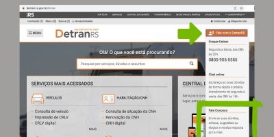 Canal eletrônico Fale Conosco do DetranRS é reativado
