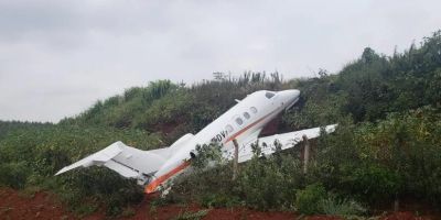 Aeronave derrapa e sai de pista em aeroporto no noroeste do RS