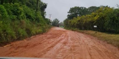 Internauta reclama das condições de trafegabilidade das estradas da zona rural de Camaquã