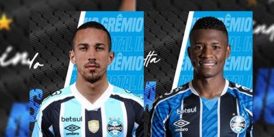 Grêmio anuncia duas novas contratações para a temporada de 2022