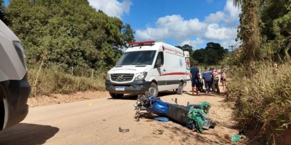 Acidente com motocicleta resulta na morte de idoso no interior de Cerro Grande do Sul 