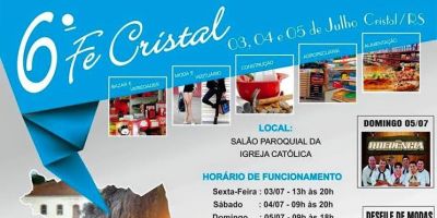 6ª Fecristal acontece neste final de semana