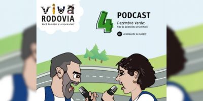 Campanha “Viva Rodovia – Você também é responsável” encerra com podcast sobre abandono de animais