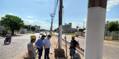 Executivo Municipal visita obras em Camaquã