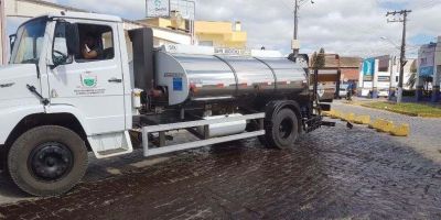 Continuam as obras de asfalto em Camaquã 