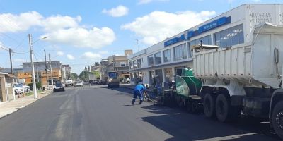 Infraestrutura de Camaquã conclui pavimentação da Rua Acindino Inácio Dias