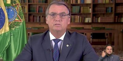 Bolsonaro faz pronunciamento com balanço de ações do governo 