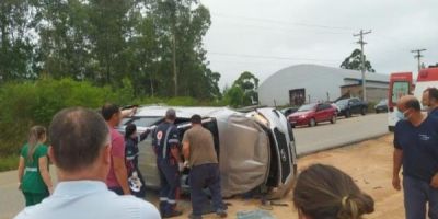 Motorista de Camaquã se envolve em acidente na ERS-350 em Dom Feliciano