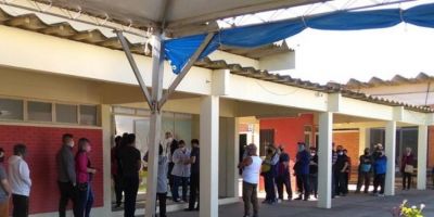 Secretaria da Saúde de Camaquã inaugura nova sala de testes da covid-19 no Centro Social Urbano 