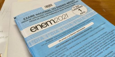 Em reaplicação do Enem 2021, 67% dos inscritos faltaram à prova