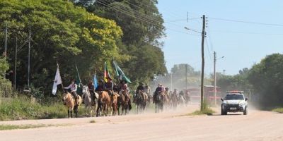 22ª Cavalgada Cultural da Costa Doce passa por Tapes