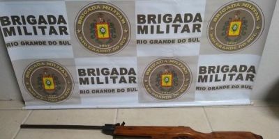 Homem é preso por porte ilegal de arma de fogo em Camaquã