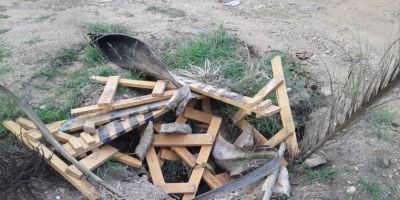 Morador reclama de bueiro aberto em rua do bairro Jardim do Forte em Camaquã 