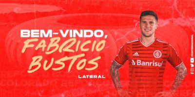 Inter anuncia contratação do lateral argentino Fabricio Bustos