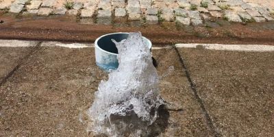 Vazamento causa falta de água em pontos de Camaquã