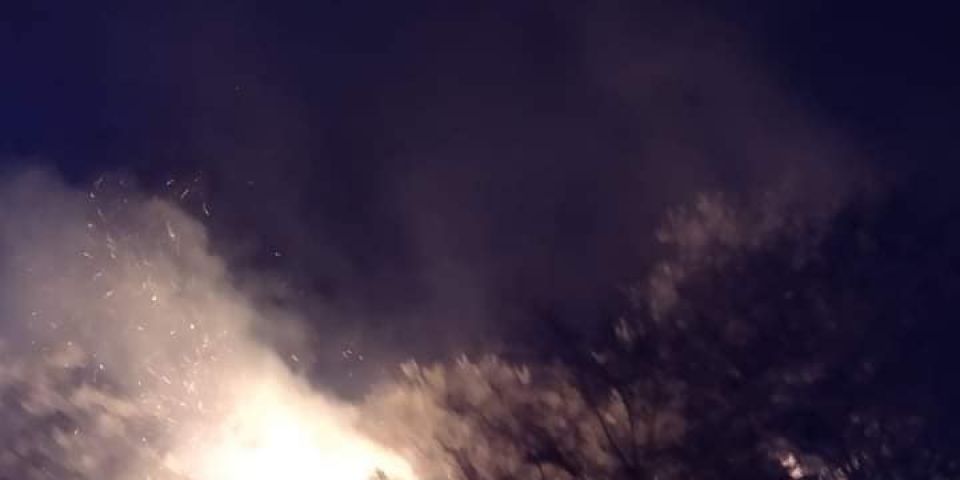 Incêndio florestal de grandes proporções é registrado em Arambaré