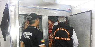 Tapes - Polícia Civil apreende carne clandestina durante Operação