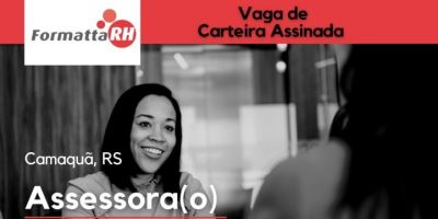 Formatta RH tem vaga de carteira assinada no ramo de Escritório de Advocacia em Camaquã