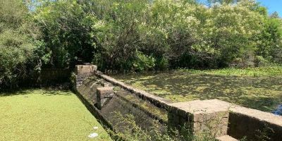 Nível da barragem de São Lourenço do Sul está muito baixo