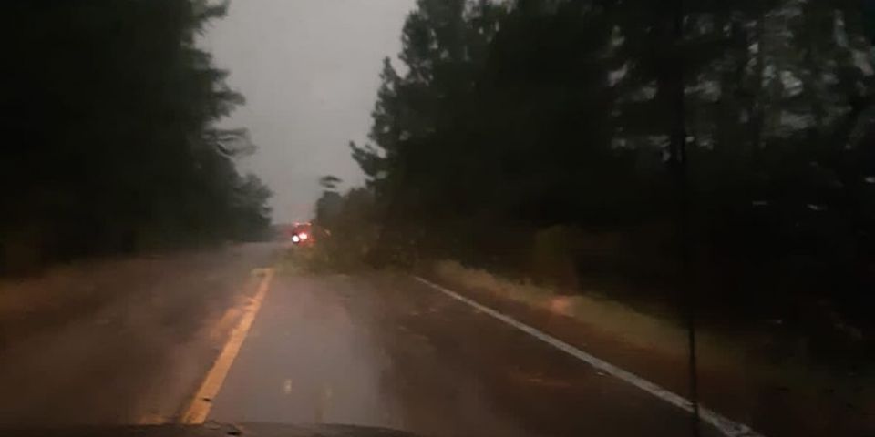 Temporal deixa rastro de destruição em Encruzilhada do Sul 