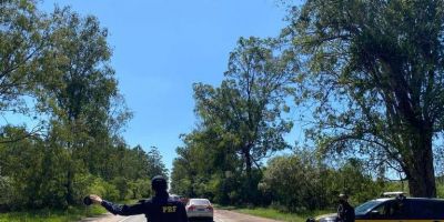 PRF prende homem procurado por estupro na BR-285