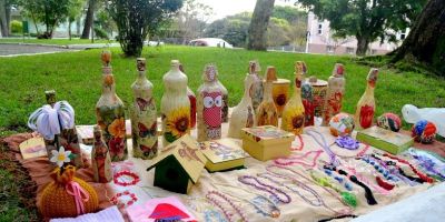 Domingo foi dia de Feira Livre de Artesanato em Camaquã