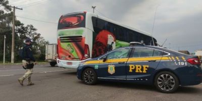 Jovem foragida do sistema prisonal é presa em ônibus intermunicipal na BR-293 no RS