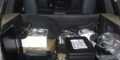 Após furto em escola, objetos são encontrados na localidade de Data dos Tavares em Cerro Grande do Sul  