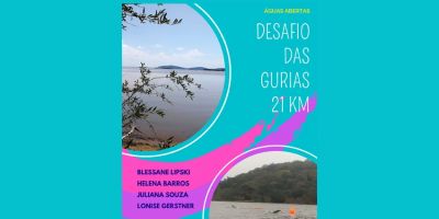 Projeto Nadando Pelos Cartões Postais apresenta o Desafio das Gurias 21 Km