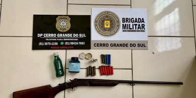 Polícia prende homem na zona rural de Cerro Grande do Sul