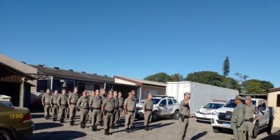 Capitão Madruga passa comando do 30º BPM para major Dilmar em Camaquã