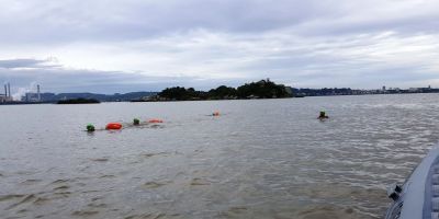 Projeto Nadando Pelos Cartões Postais e a Fuga da Ilha do Presídio